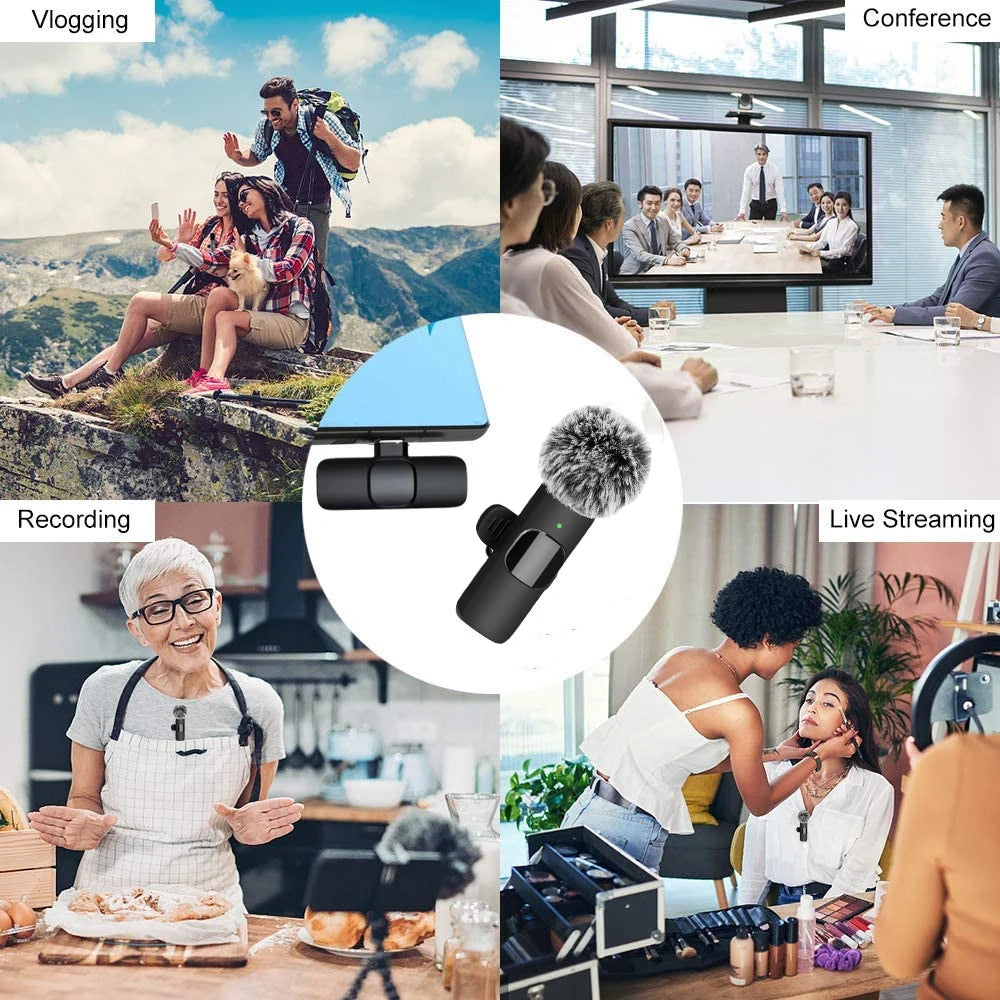 New Wireless Lavalier Microphone