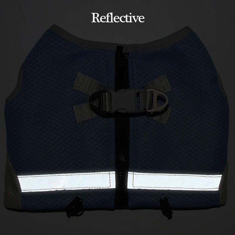 Dog Harness Vest Puppy Clothes Reflective UV Protection