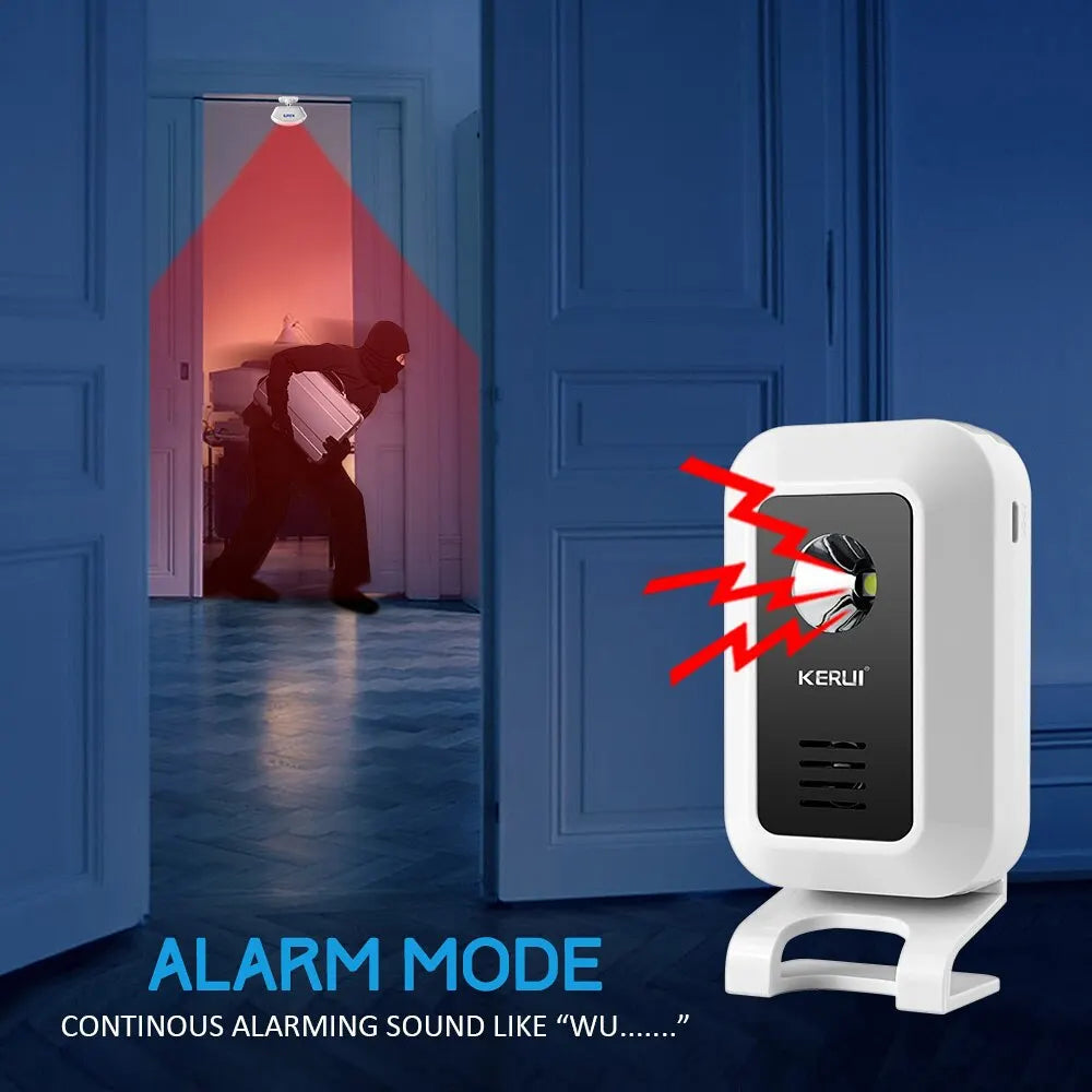 Alarma de seguridad con sensor de movimiento