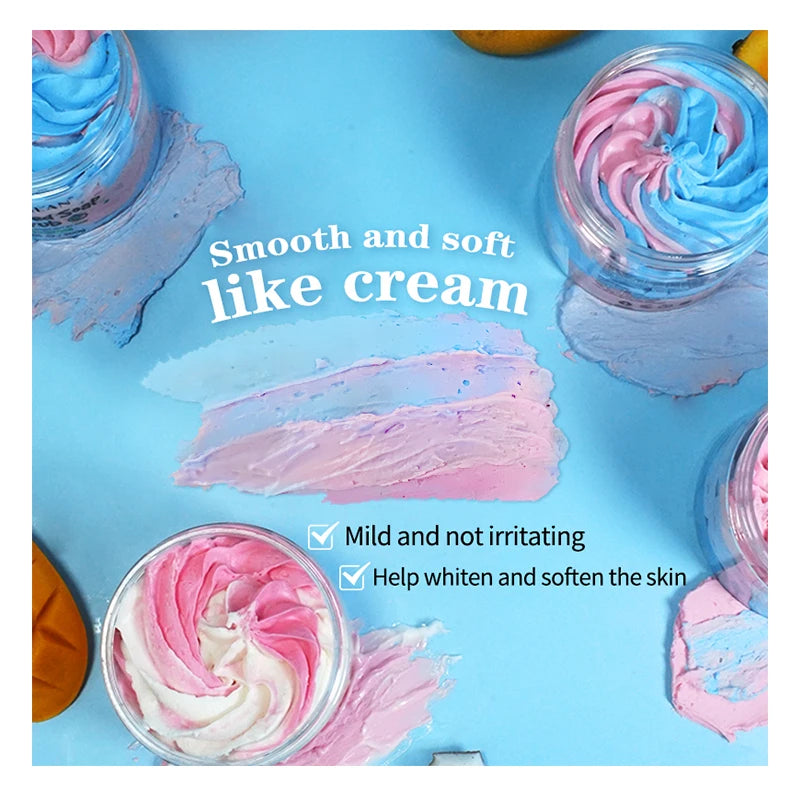 Exfoliante para piel suave Rainbow Scrub