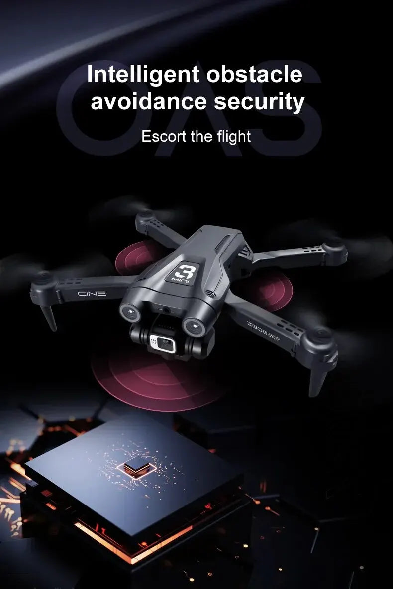 Drone profesional con cámara dual HD 8K