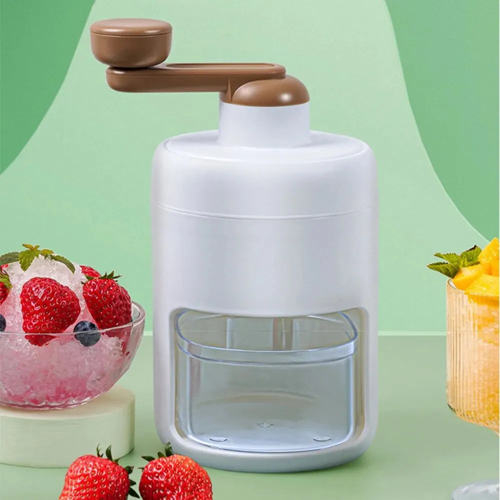 Máquina manual para hacer batidos con hielo y batidos