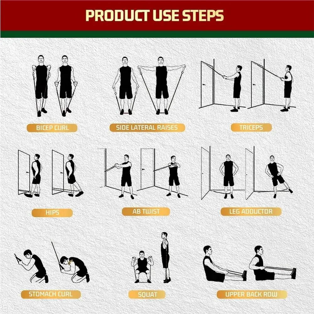 Resistance Bands Set for Working Out