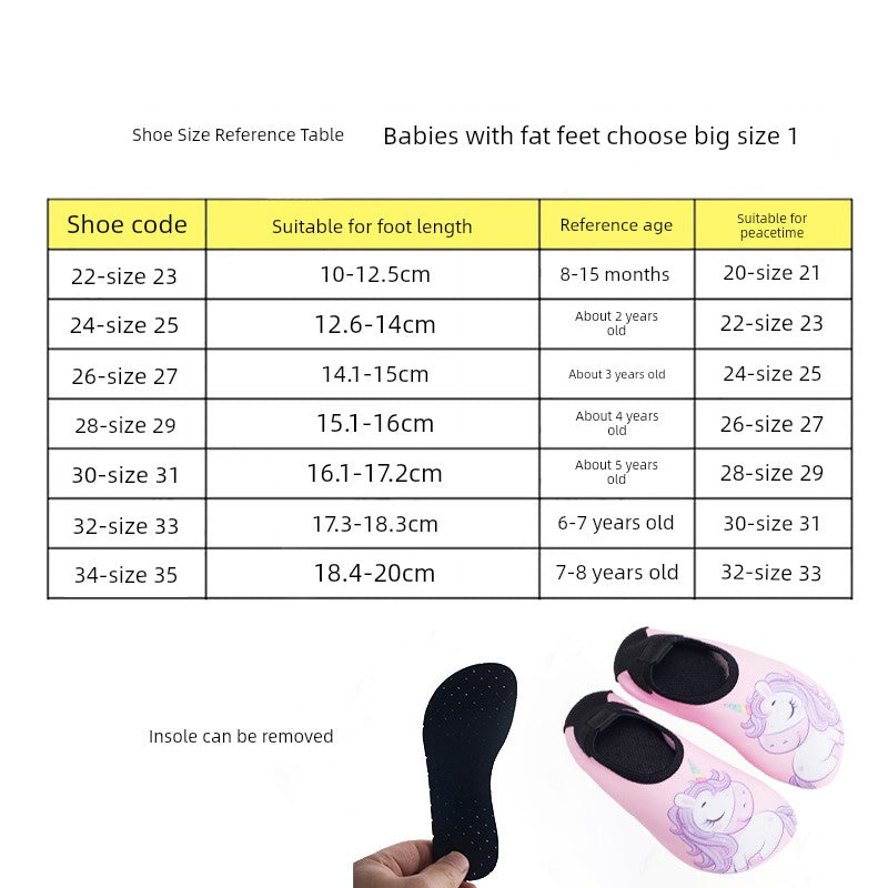 Chaussures de plage pour filles