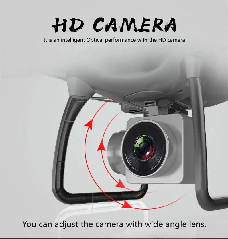 Drone de control remoto de alto posicionamiento fijo de flujo óptico