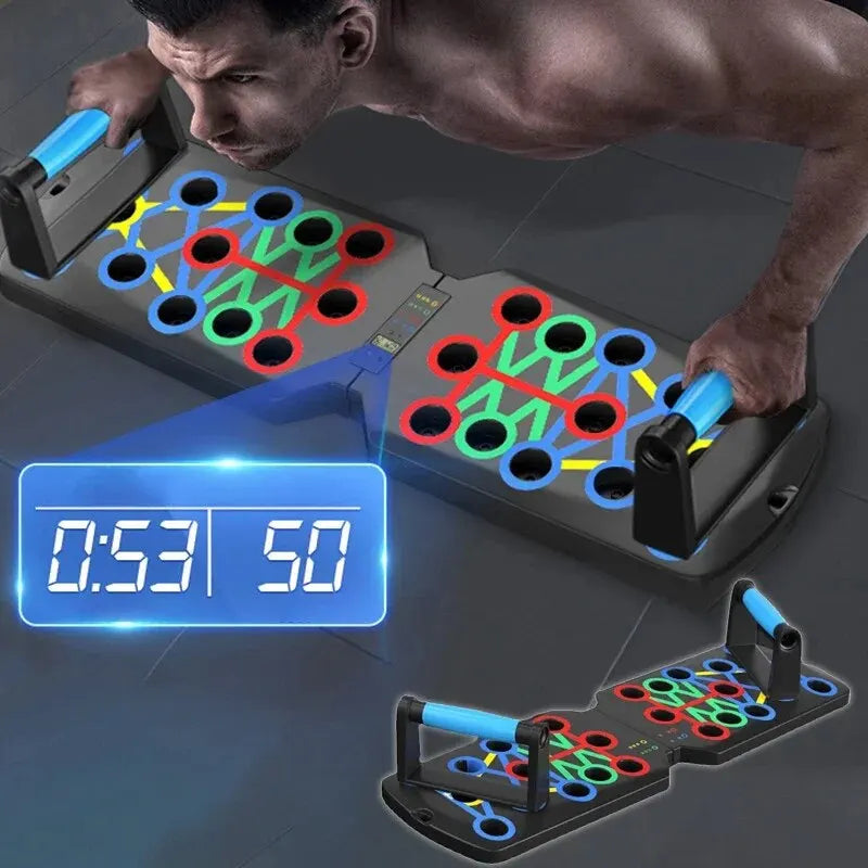 Tabla de flexiones plegable multifuncional
