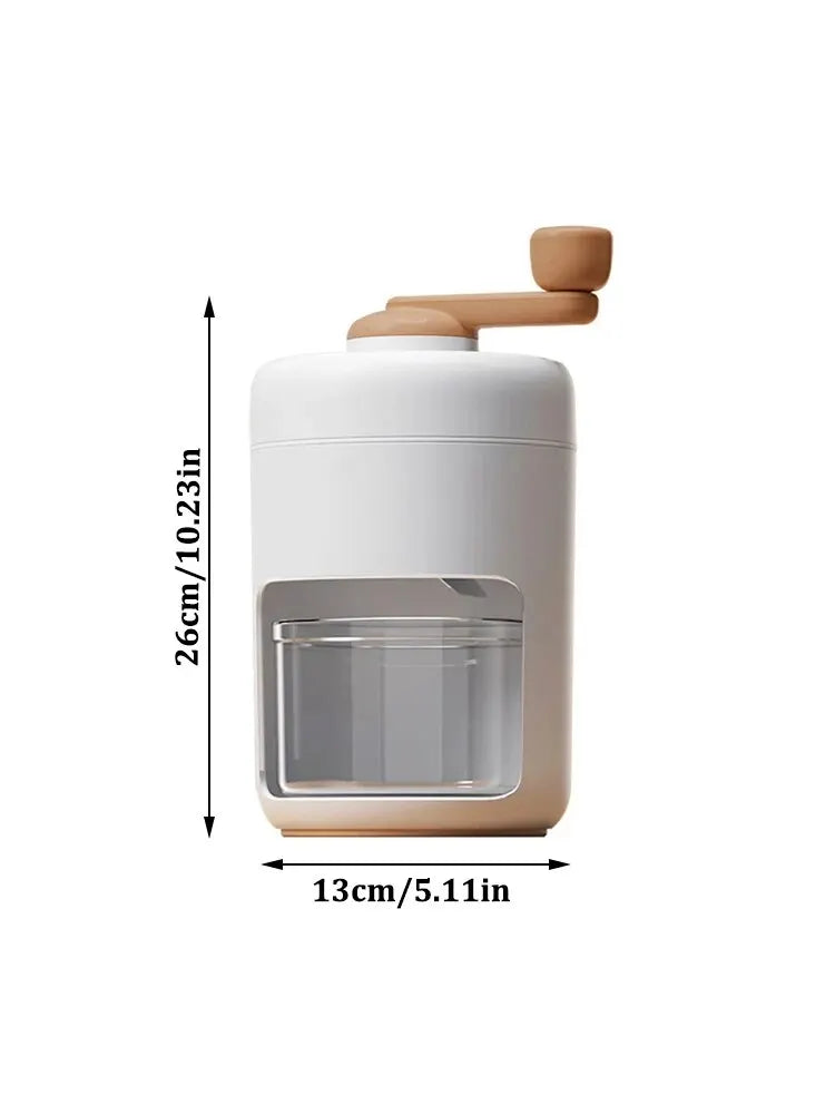 Máquina manual para hacer batidos con hielo y batidos