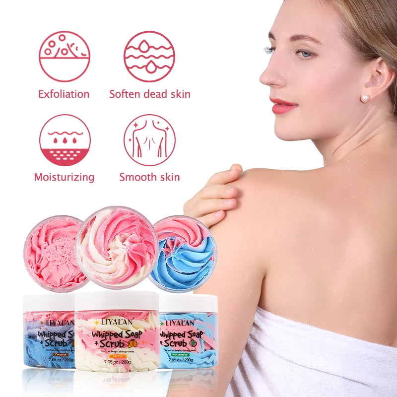 Exfoliating Smooth Skin Rainbow Scrub