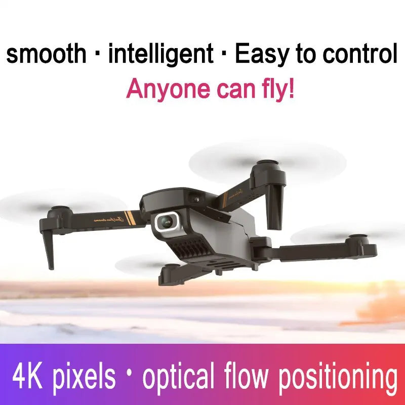 Drone RC 4k HD Cámara Gran Angular