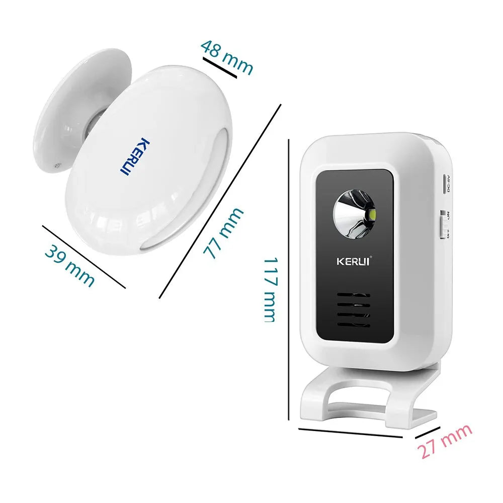 Alarma de seguridad con sensor de movimiento