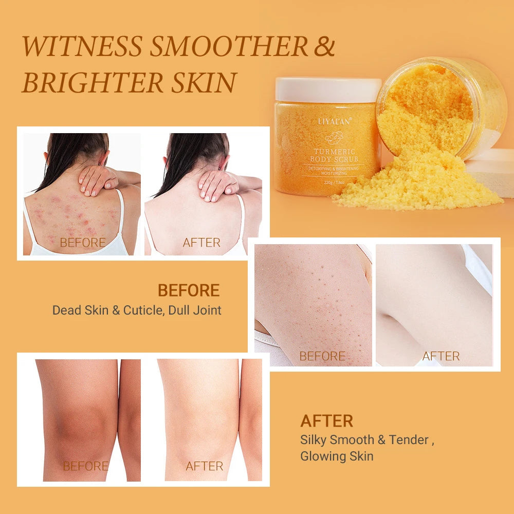 Exfoliante corporal Soften Cetin Smooth Cúrcuma
