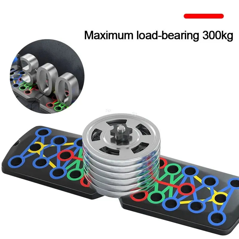 Tabla de flexiones plegable multifuncional
