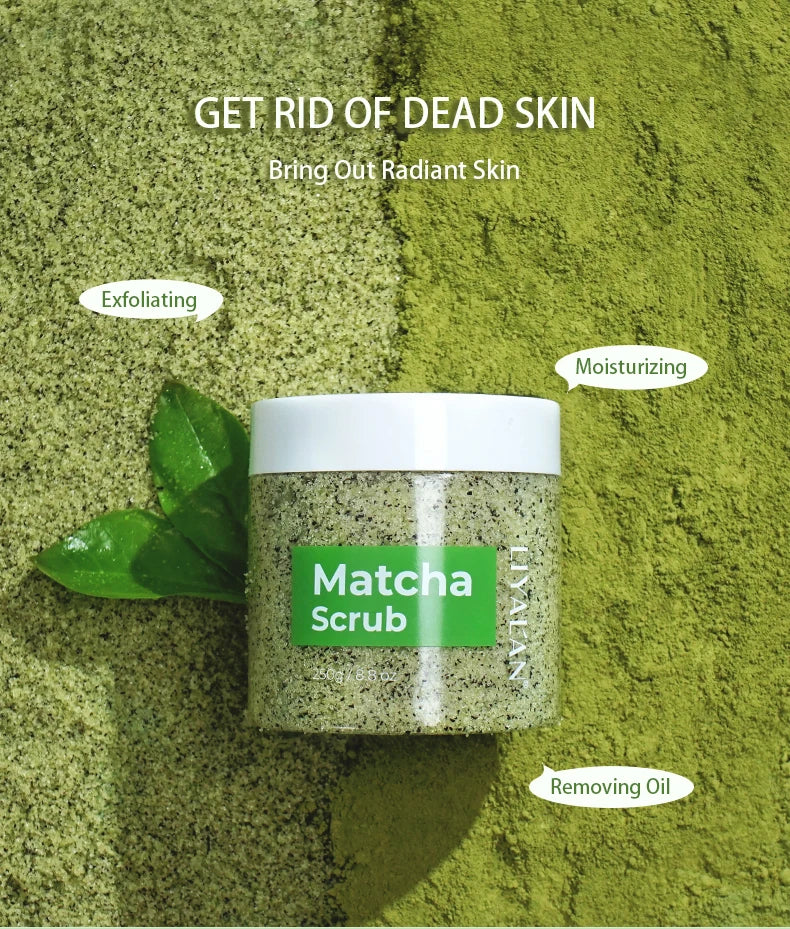 Exfoliante corporal de té verde