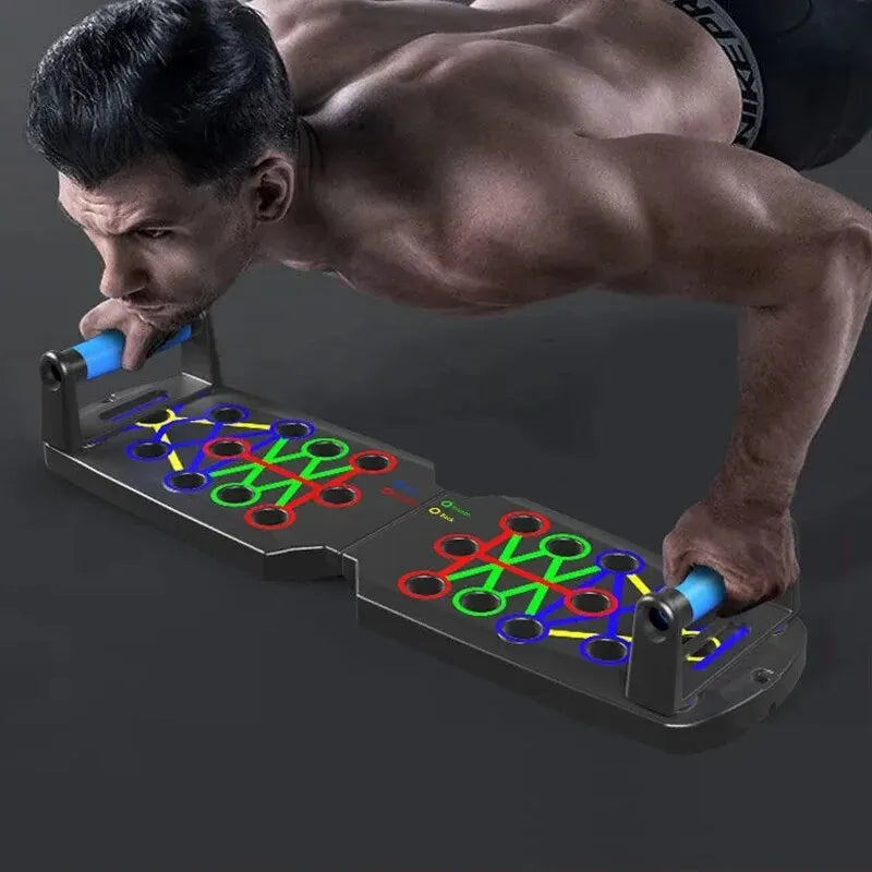 Tabla de flexiones plegable multifuncional