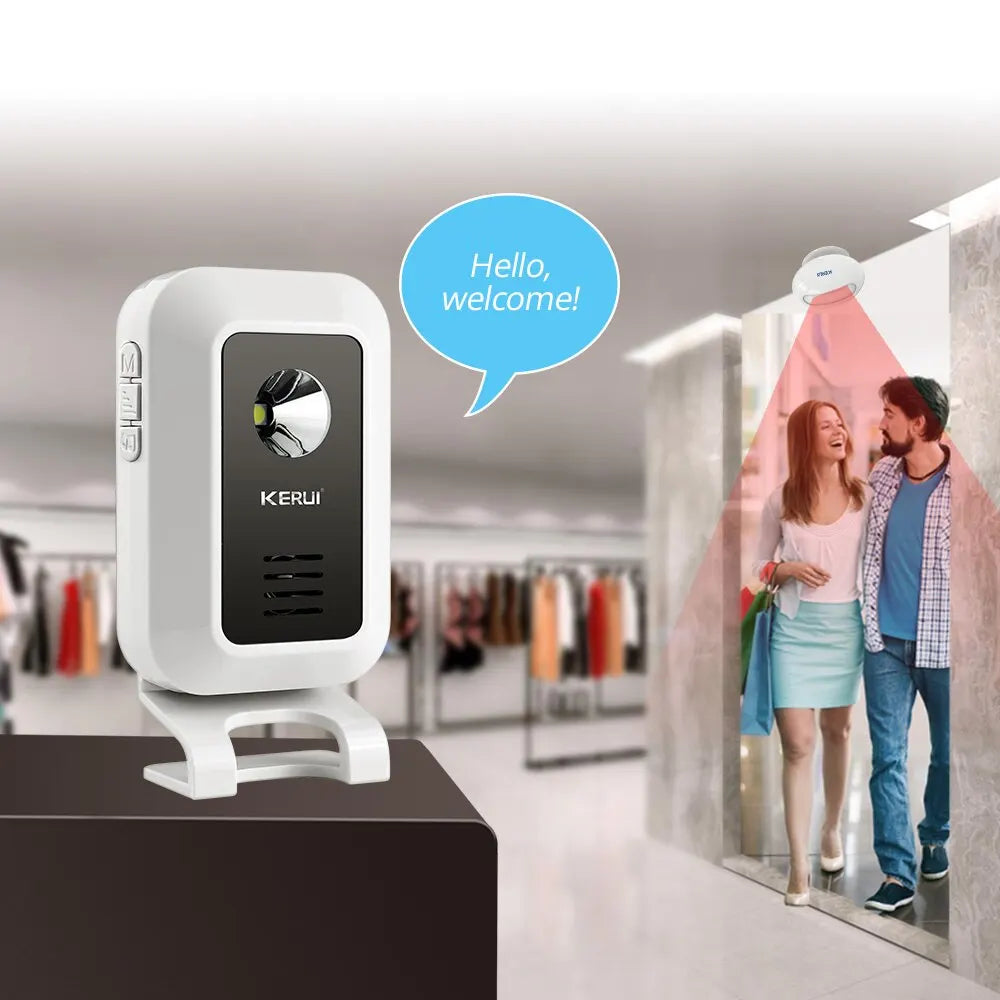 Alarma de seguridad con sensor de movimiento