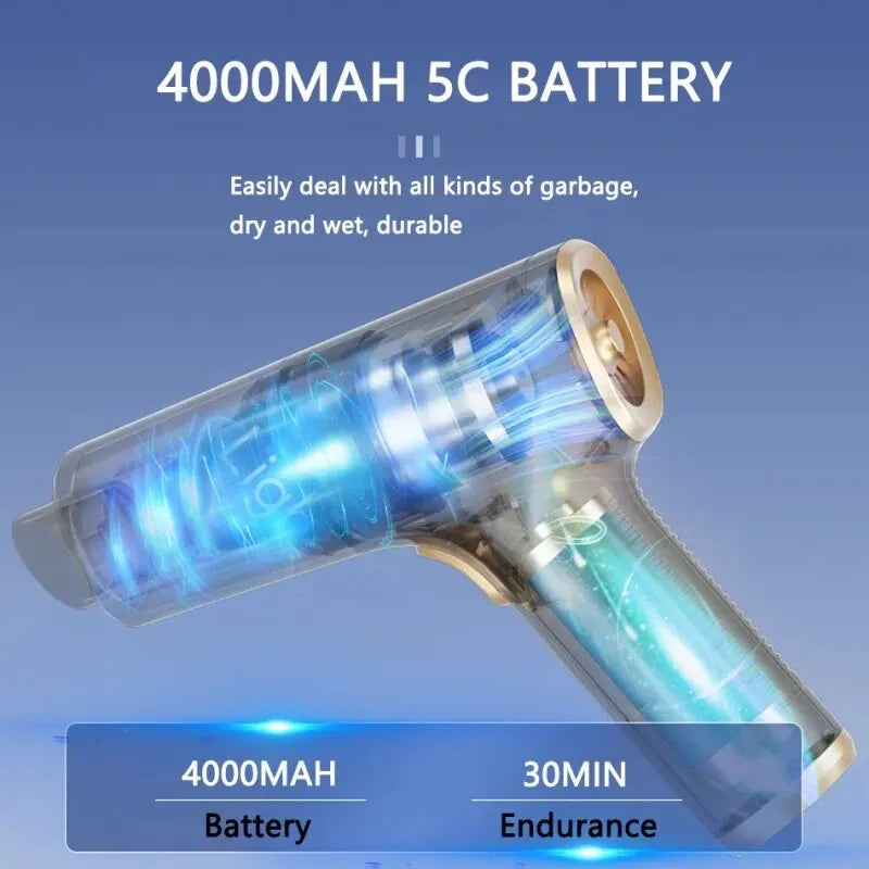 Máquina de limpieza portátil inalámbrica