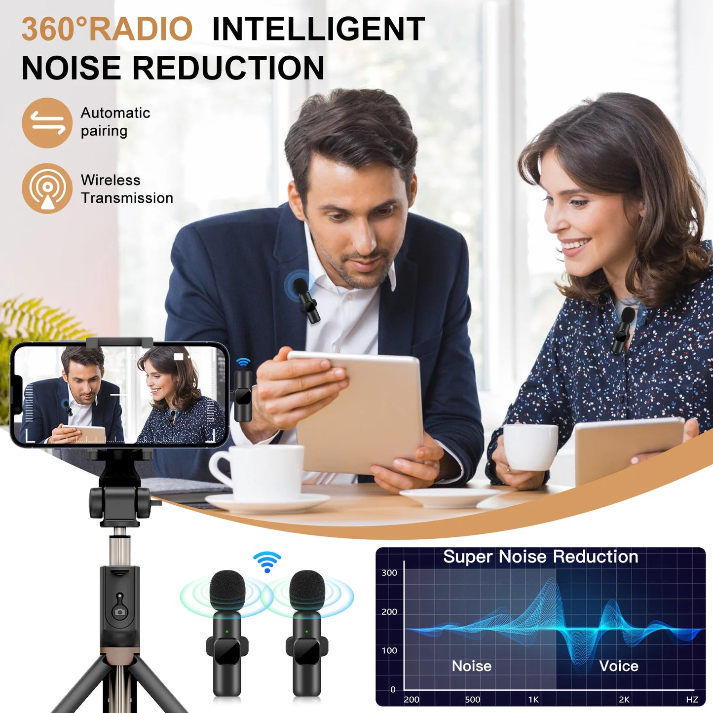 New Wireless Lavalier Microphone