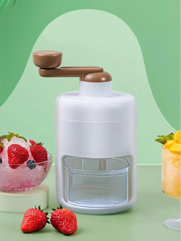 Máquina manual para hacer batidos con hielo y batidos