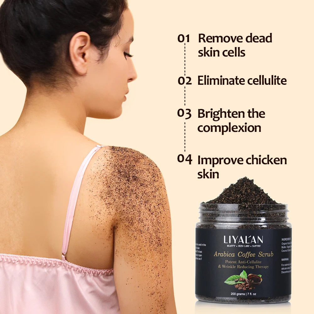 Exfoliante Corporal Hidratante Anticelulítico de Café