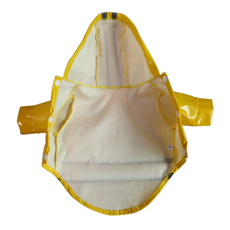 Puppy Raincoat for Small Medium Dogs Cat Waterproof Jacket