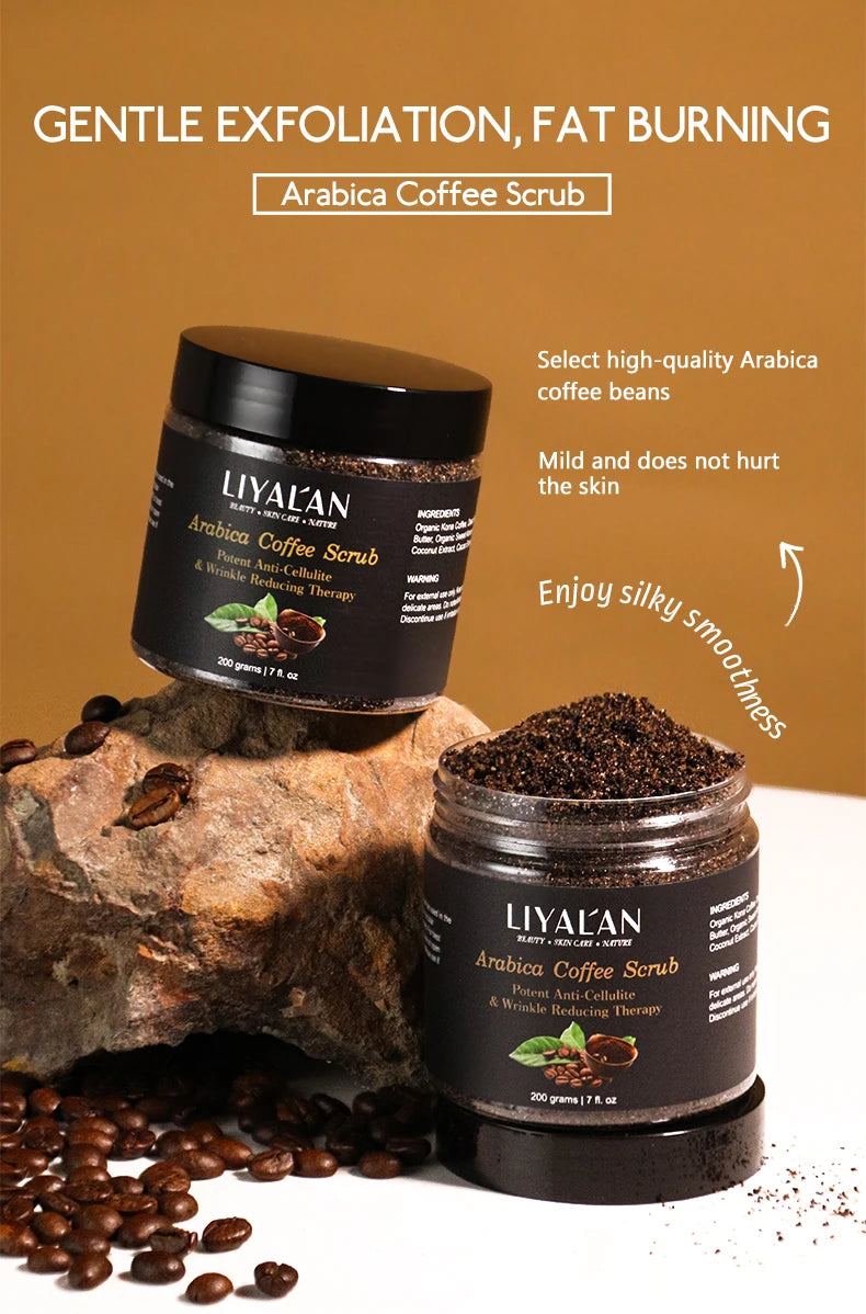 Moisturizing Anti Cellulite Coffee Body Scrub