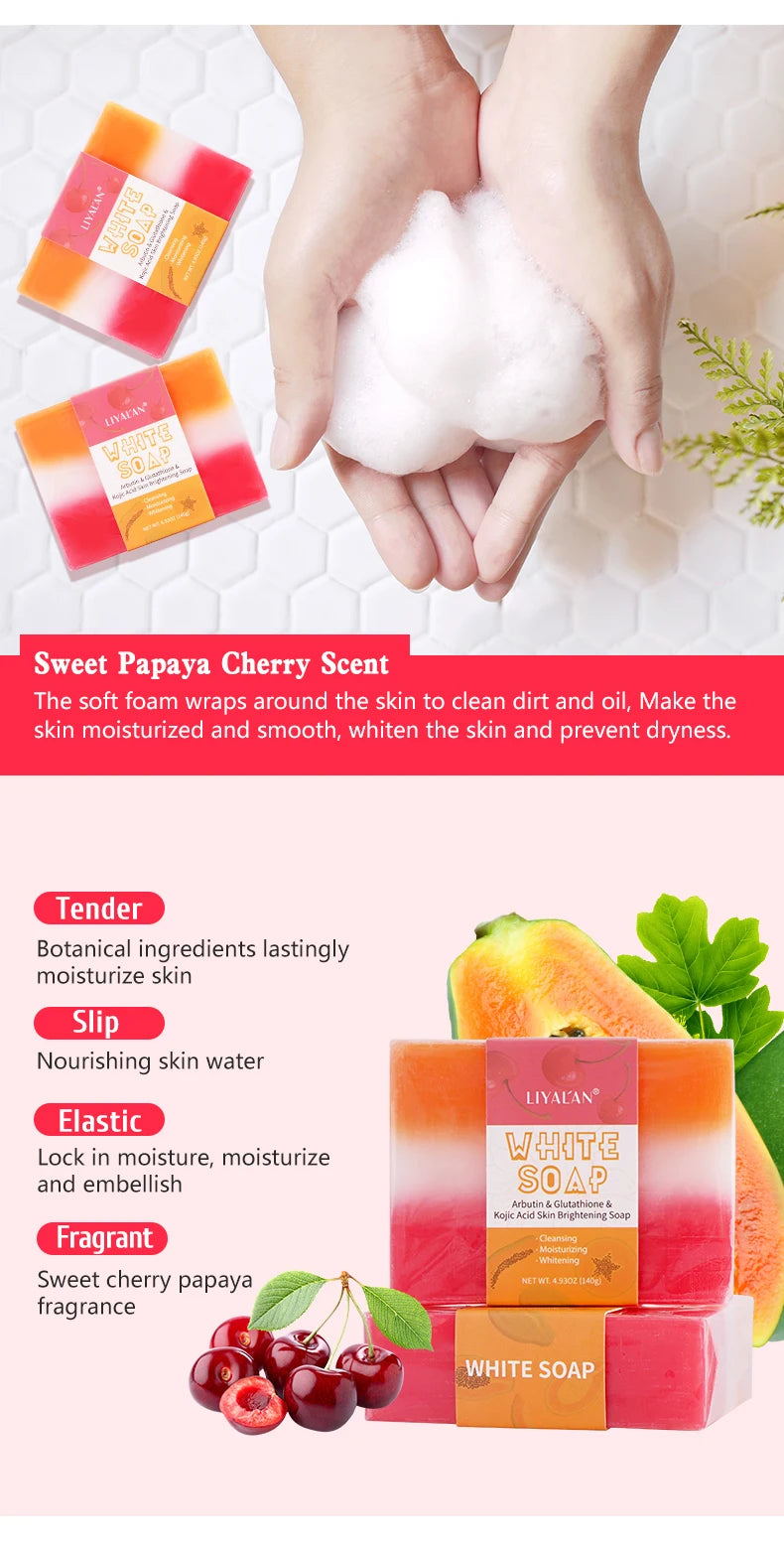 Face Body Cleansing Moisturizing Soap