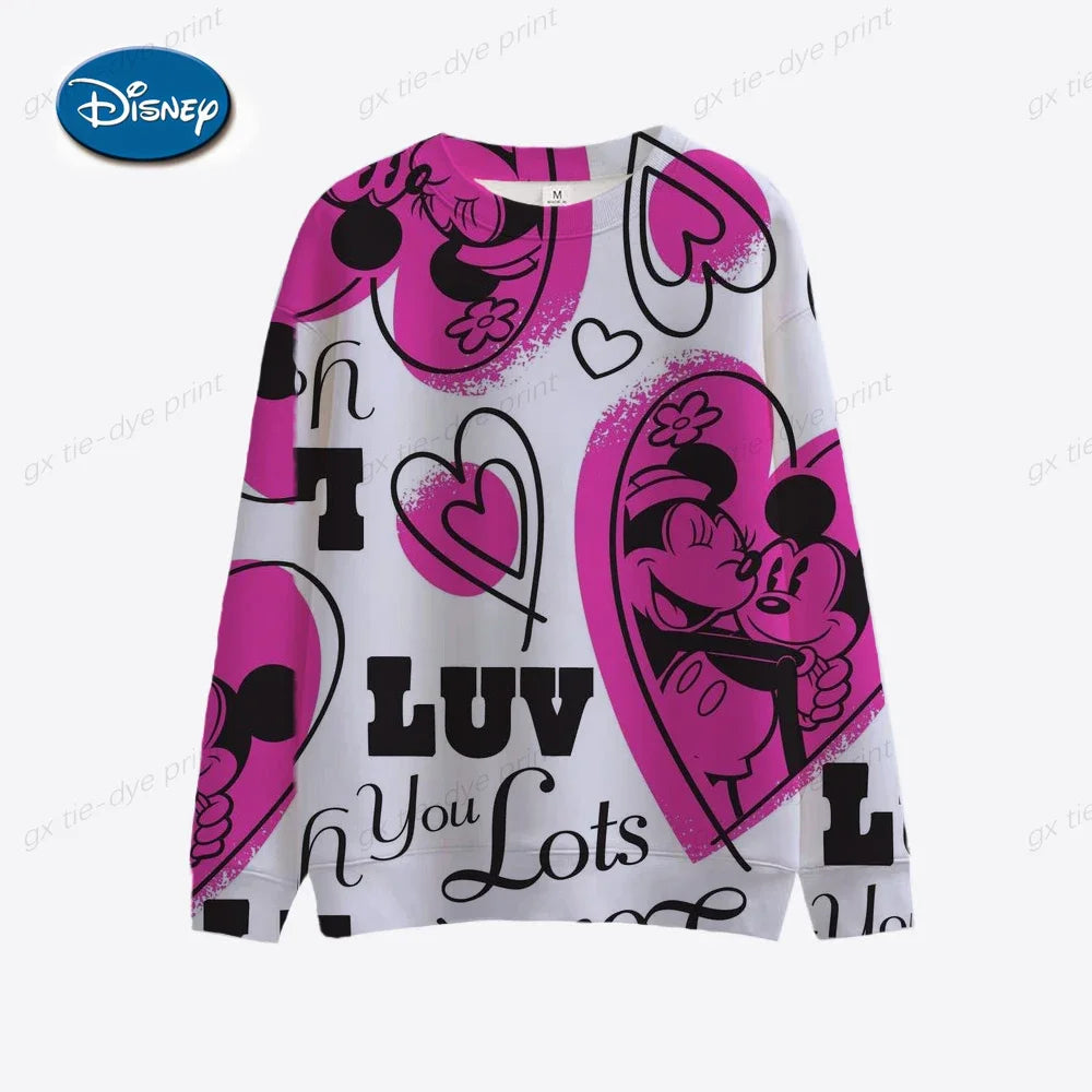 Disney Sweat à capuche et sweat femme Mickey 