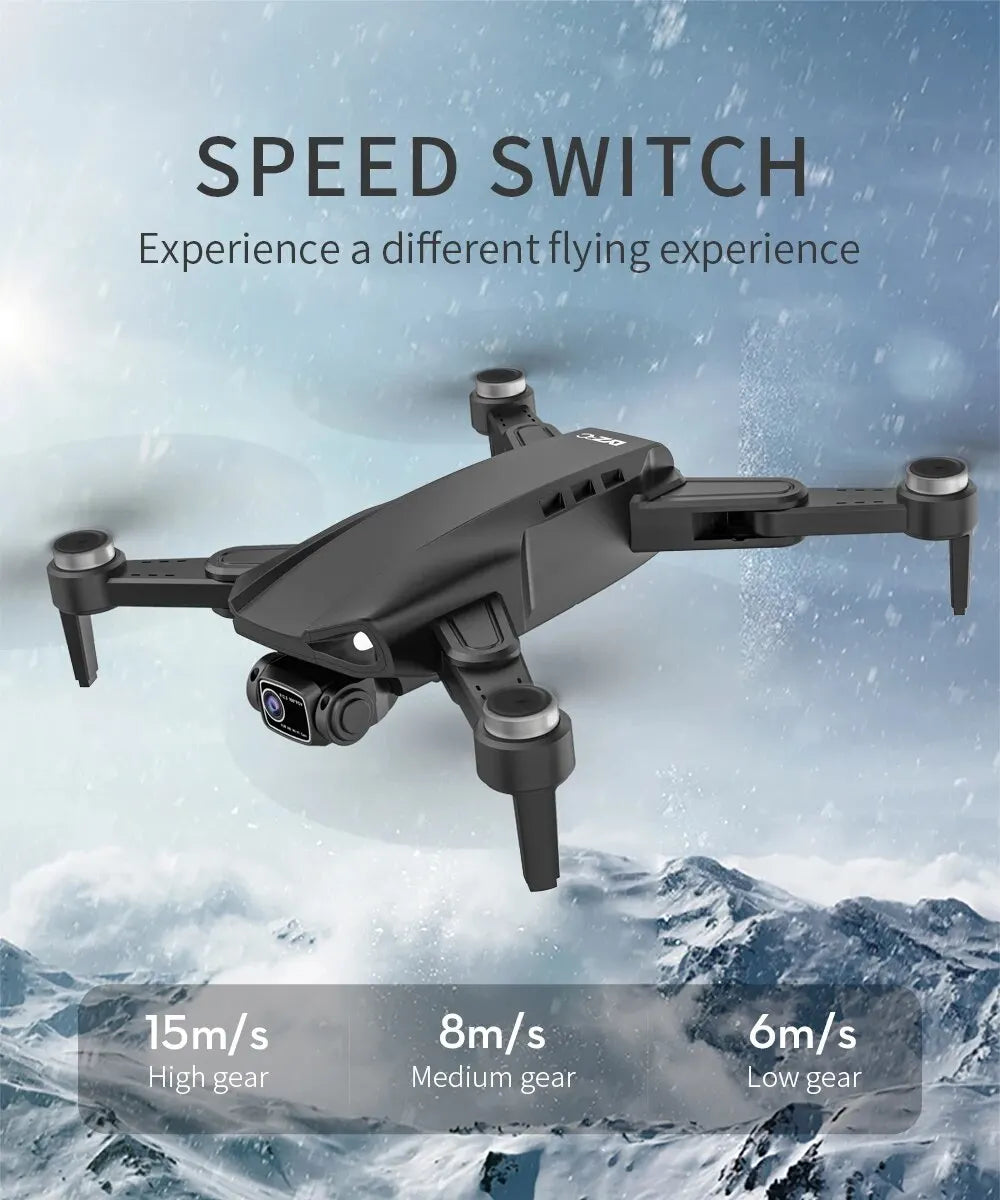 GPS FPV Dual HD Camera Drones With Brushless Motor