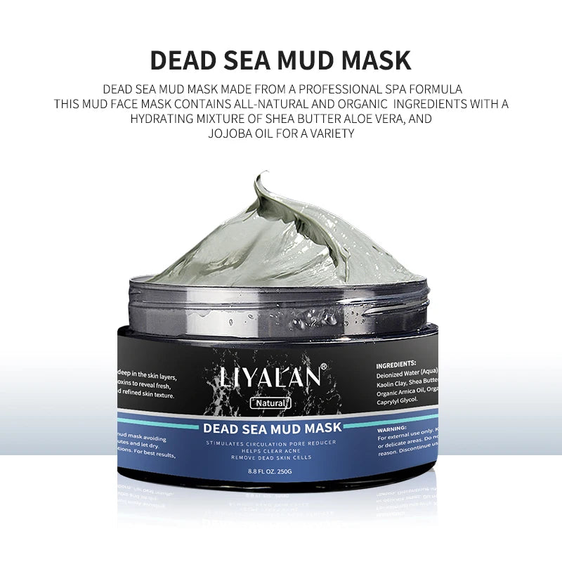 Masque de boue de la Mer Morte pour le visage