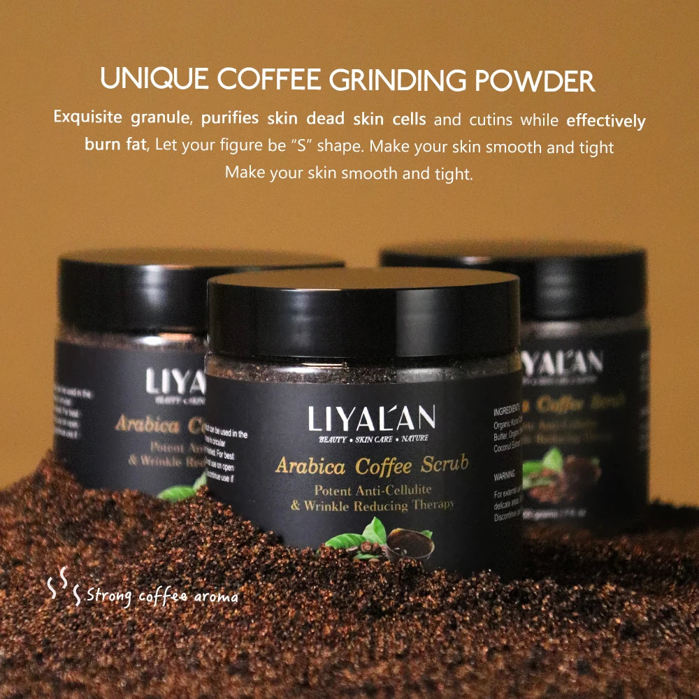 Moisturizing Anti Cellulite Coffee Body Scrub