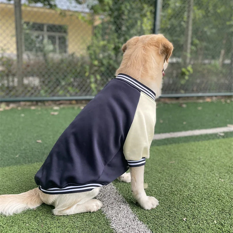 Pet Baseball Uniform for Small Large Dogs