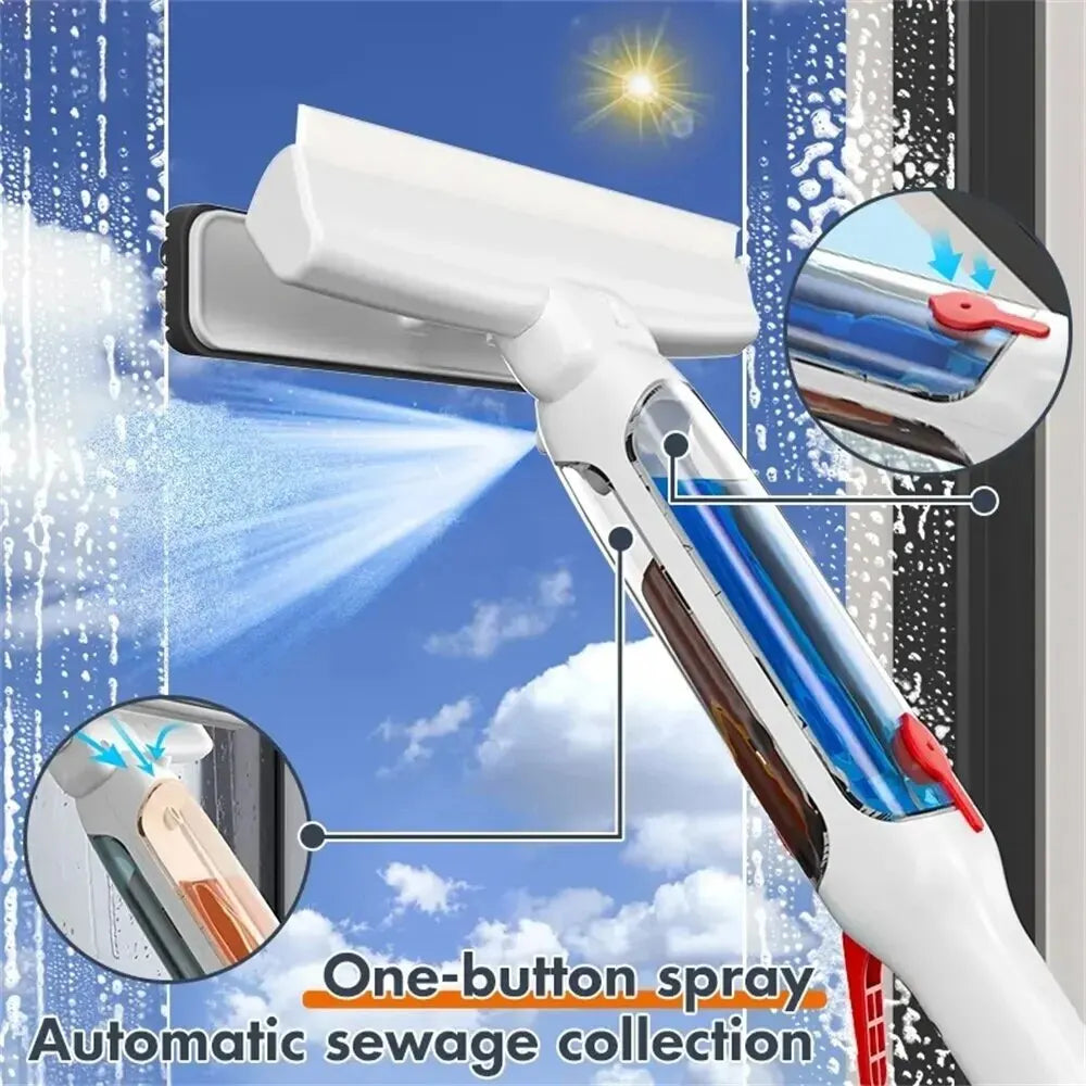 Window Cleaning Brush Glass Wiper