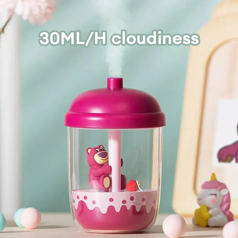 300ml Mini Air Humidifier Essential Oil Diffuser