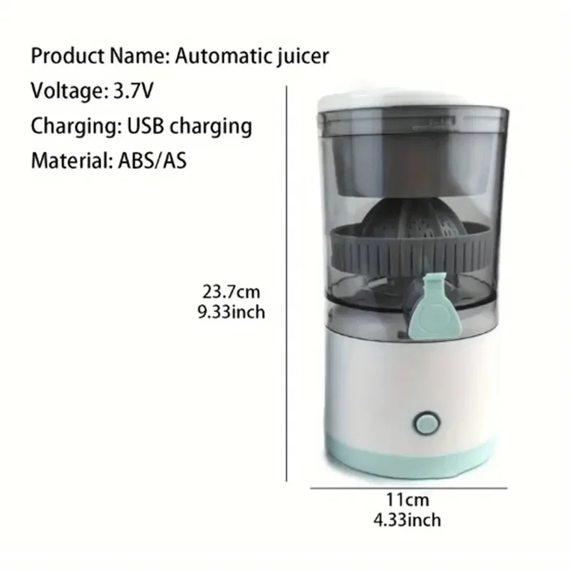 500ml Citrus Lemon Juicer Wireless Fruit Blender