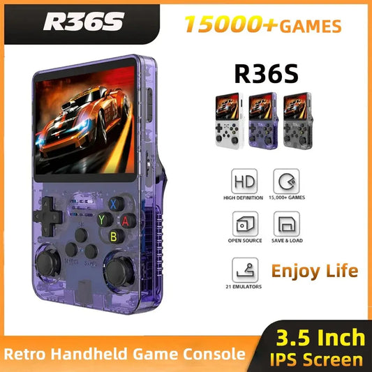 Jeu vidéo portable rétro R36S