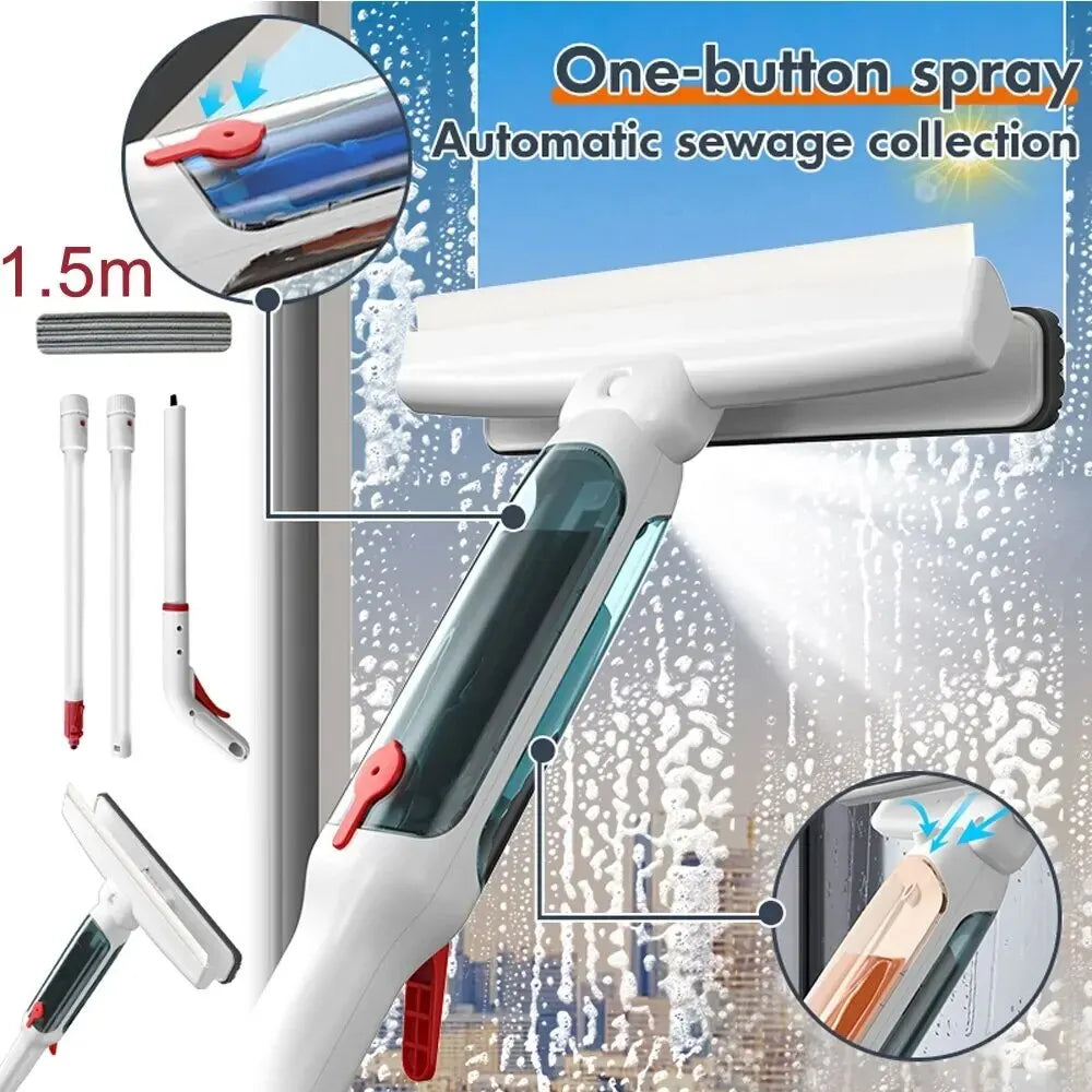 Window Cleaning Brush Glass Wiper