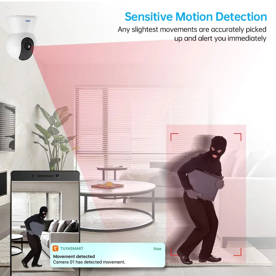 AI Human Detect CCTV Surveillance Camera