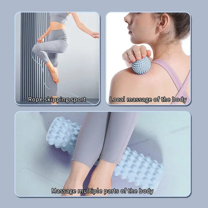 Rope Skipping and Foam Roller Set