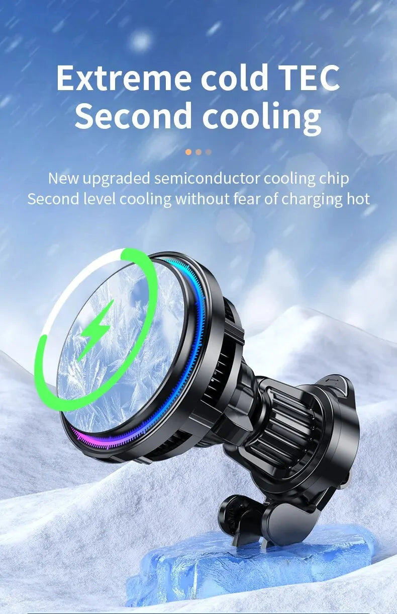 Wireless Cooling Car Phone Holder