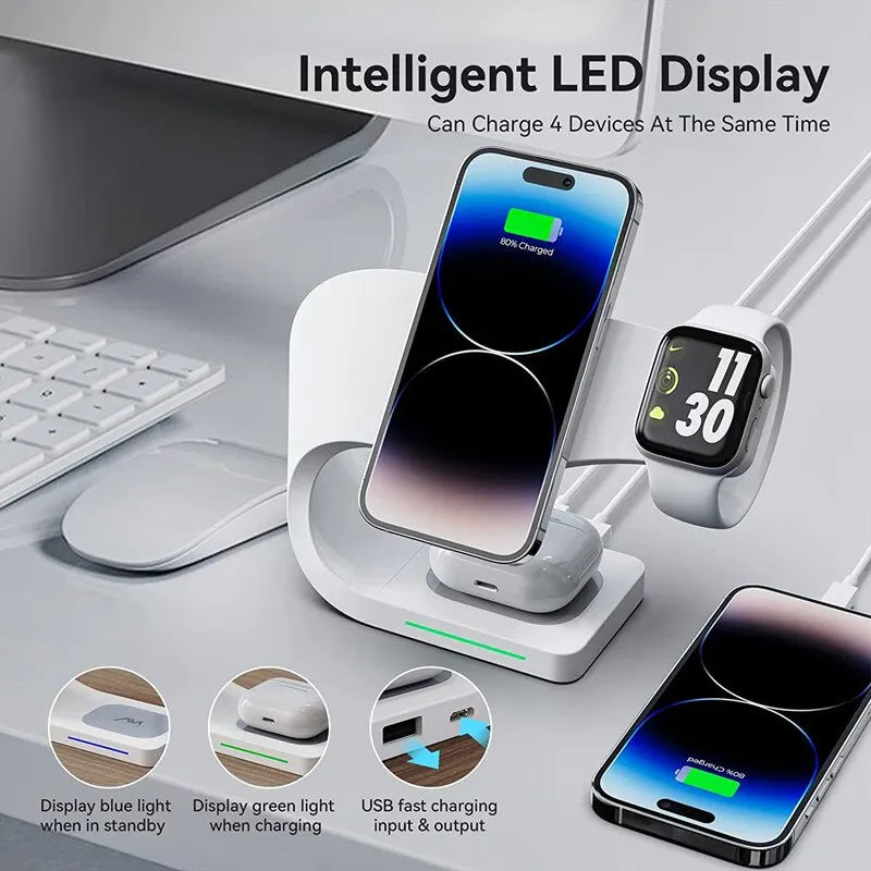 15W Magnetic Wireless Charger Stand