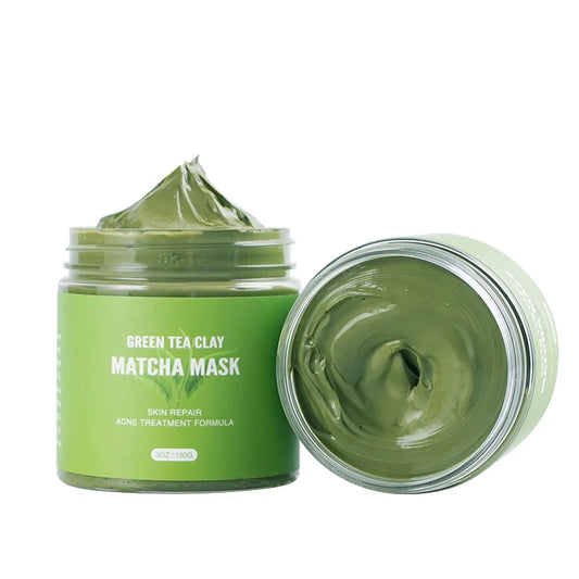 Masque à l'argile et au thé vert pour le visage, 150 g