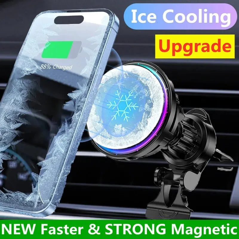Wireless Cooling Car Phone Holder