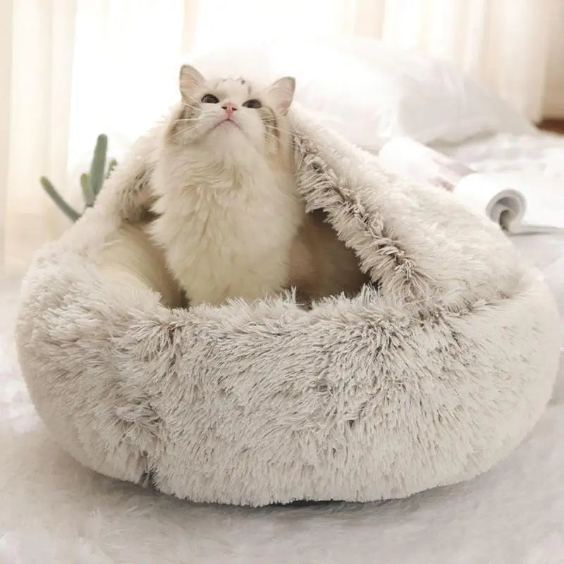 Pet Dog/Cat Bed Round Plush