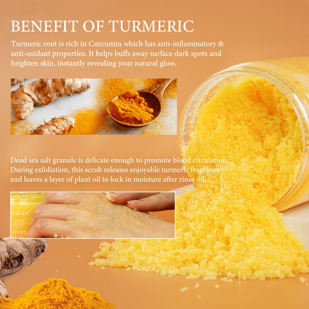 Soften Cetin Smooth Turmeric Body Scrub