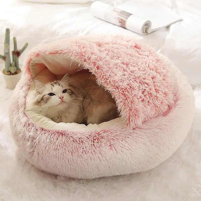 Pet Dog/Cat Bed Round Plush