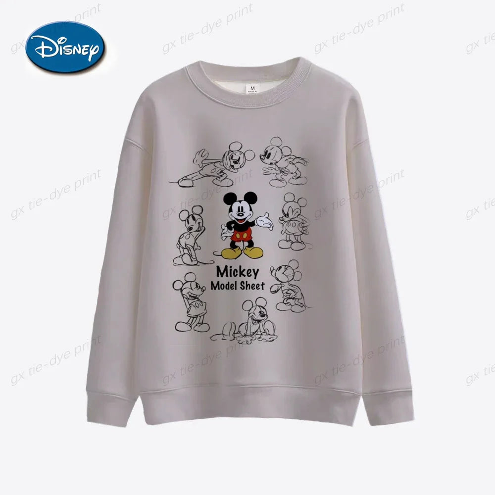 Disney Sweat à capuche et sweat femme Mickey 