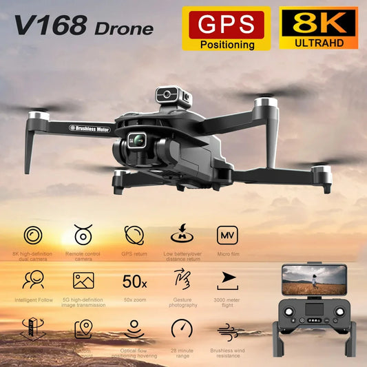 V168 PRO Drones