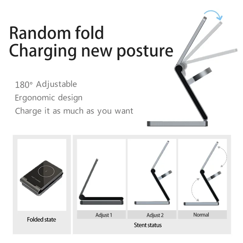 3 In 1 Magnetic Foldable Fast Charging Dock Station