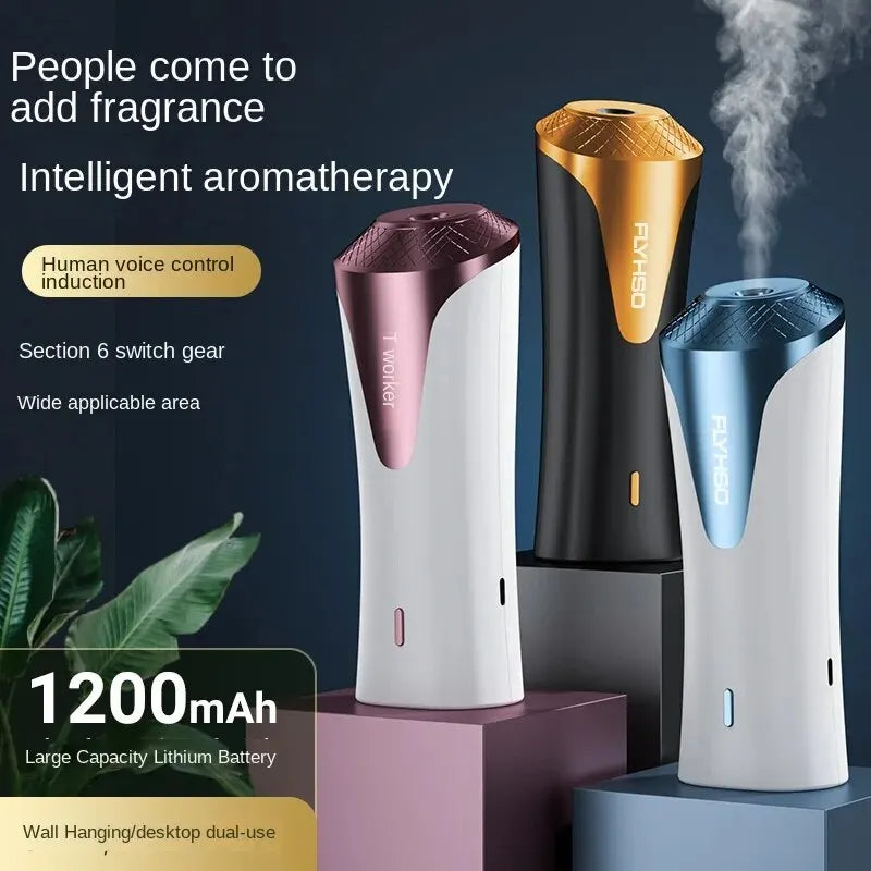 Máquina de aromaterapia activada por voz montada en la pared