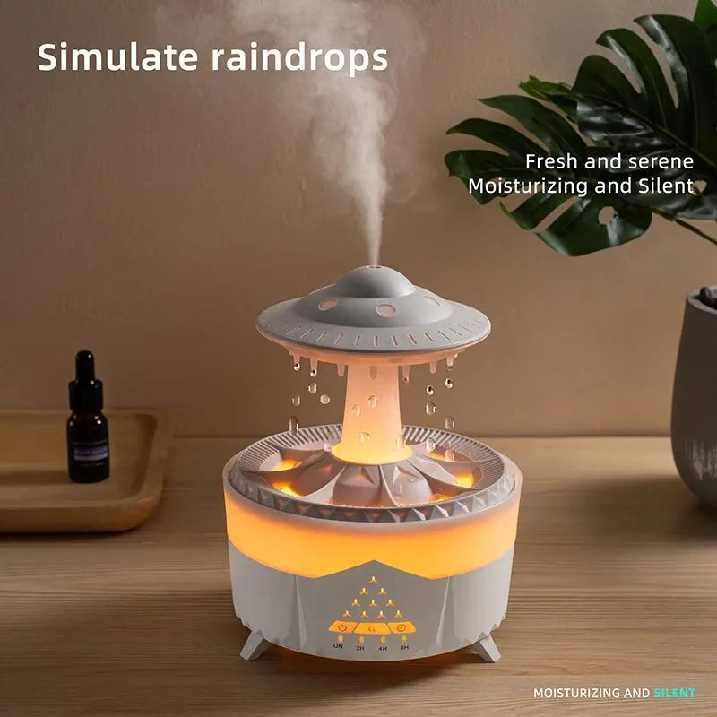 Water Drop USB Aromatherapy Essential Oil Diffuser